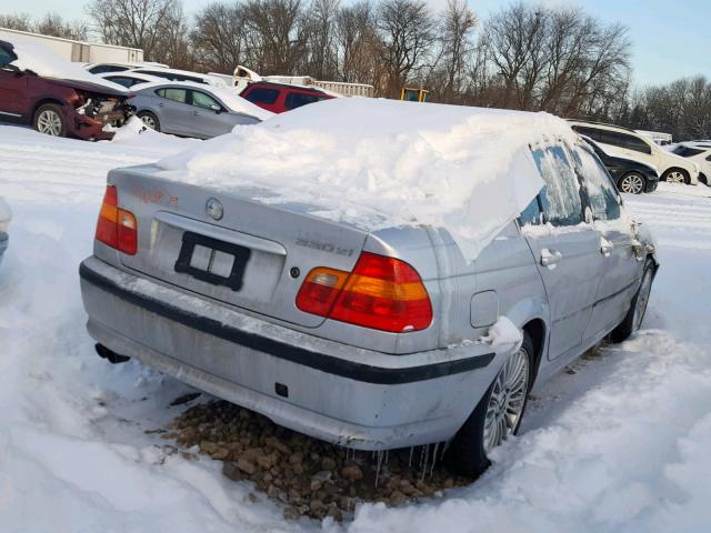 WBAEW53493PG23029 - 2003 BMW 330 XI SILVER photo 4