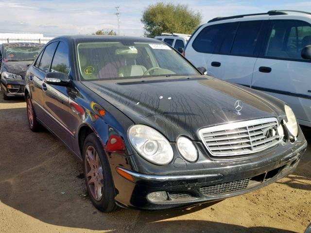 WDBUF65J35A653863 - 2005 MERCEDES-BENZ E 320 BLACK photo 1