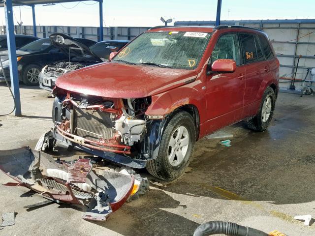 JS3TE944774201799 - 2007 SUZUKI GRAND VITA MAROON photo 2