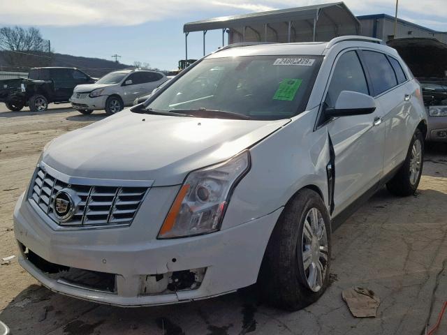 3GYFNCE36DS598619 - 2013 CADILLAC SRX LUXURY WHITE photo 2