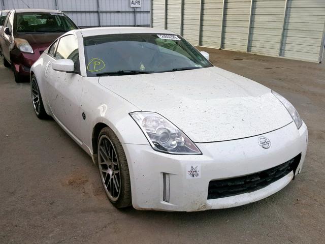 JN1BZ34E17M550402 - 2007 NISSAN 350Z COUPE WHITE photo 1