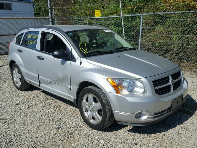 1B3HB48BX7D259402 - 2007 DODGE CALIBER SX SILVER photo 1