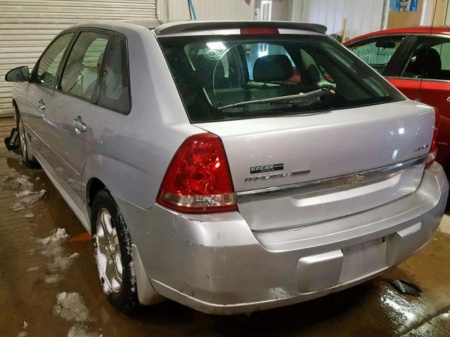 1G1ZT64845F326415 - 2005 CHEVROLET MALIBU MAX 银色 照片 3