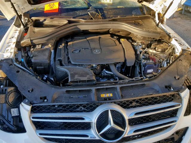 4JGDA5JB3JB148818 - 2018 MERCEDES-BENZ GLE 350 WHITE photo 7