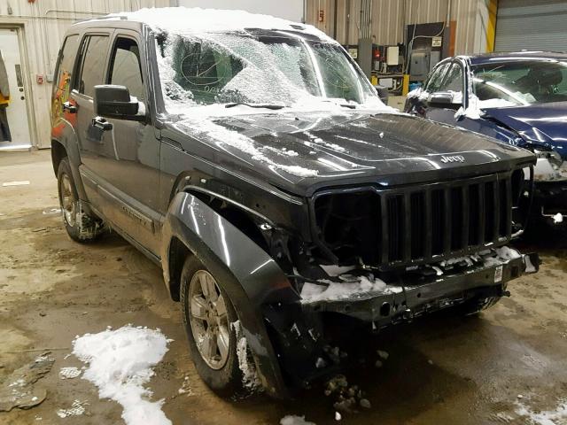 1J4PN2GK0BW533348 - 2011 JEEP LIBERTY SP BLACK photo 1