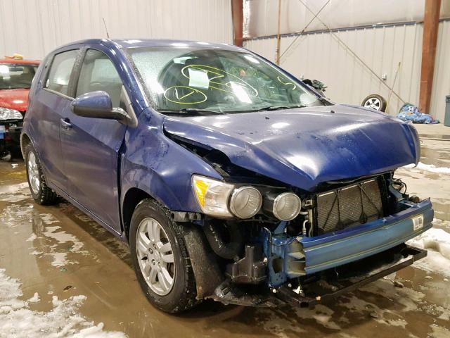 1G1JB6SH3C4223286 - 2012 CHEVROLET SONIC LS 蓝色 照片 1