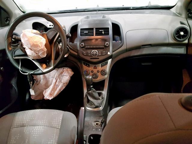 1G1JB6SH3C4223286 - 2012 CHEVROLET SONIC LS 蓝色 照片 9