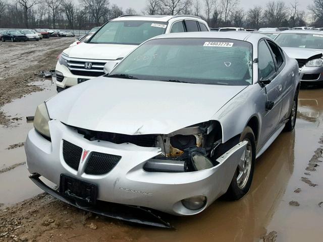 2G2WP522341133268 - 2004 PONTIAC GRAND PRIX SILVER photo 2