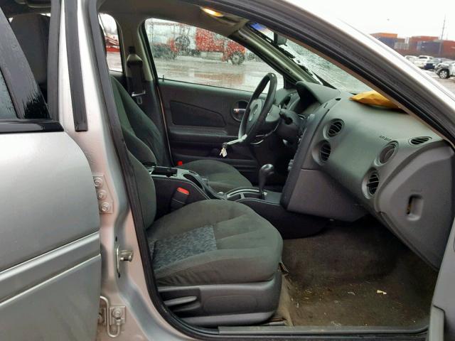 2G2WP522341133268 - 2004 PONTIAC GRAND PRIX SILVER photo 5