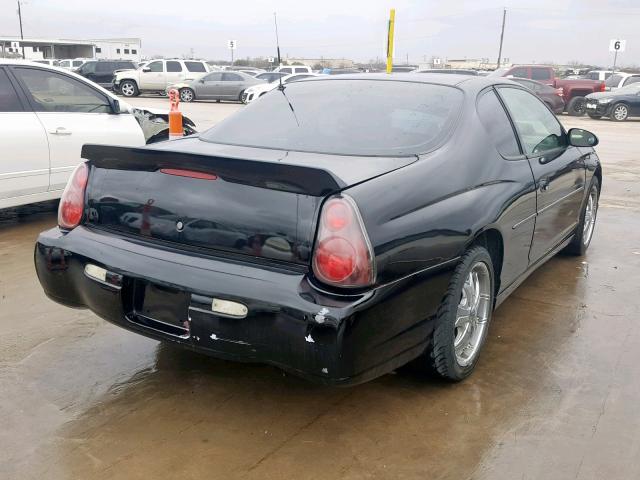 2G1WW12E119120722 - 2001 CHEVROLET MONTE CARL 黑色 照片 4