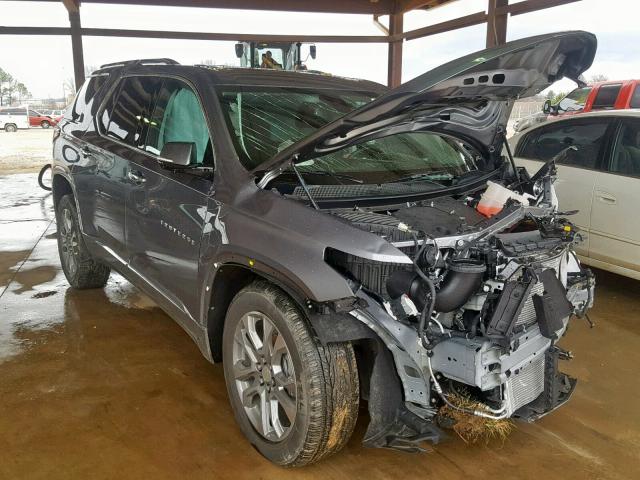 1GNERKKW7KJ170157 - 2019 CHEVROLET TRAVERSE P GRAY photo 1