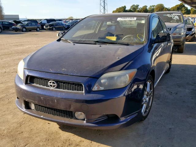 JTKDE167560063920 - 2006 TOYOTA SCION TC BLUE photo 2