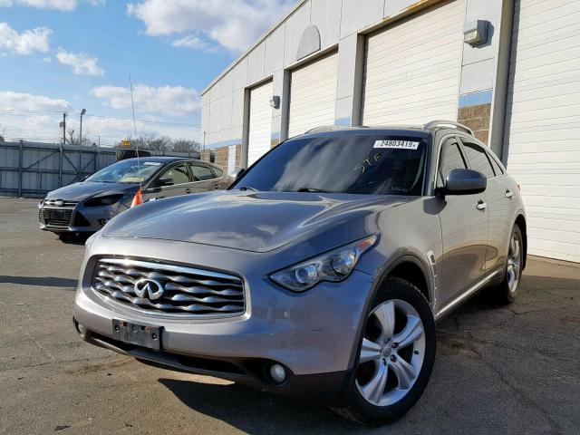 JN8AS1MW2BM732763 - 2011 INFINITI FX35 GRAY photo 2