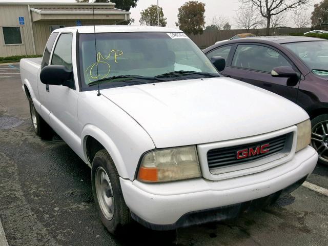 1GTCS1956Y8315622 - 2000 GMC SONOMA WHITE photo 1