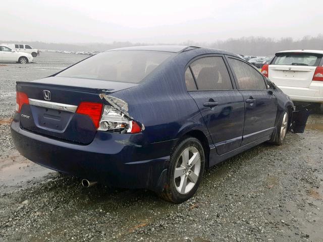 19XFA1F60AE044551 - 2010 HONDA CIVIC LX-S أزرق صورة 4