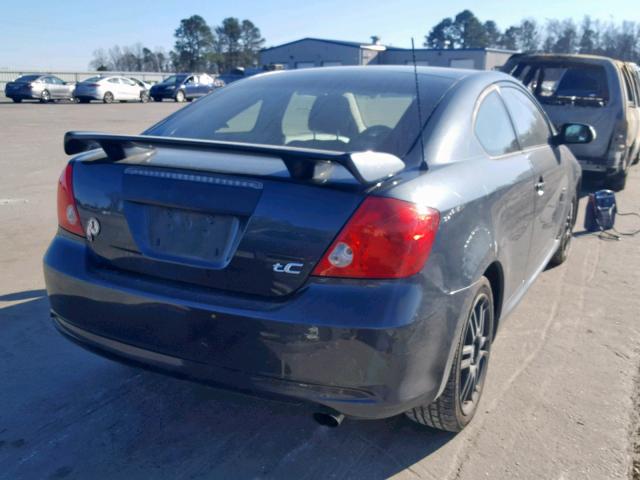 JTKDE167150039726 - 2005 TOYOTA SCION TC შავი ფოტო 4