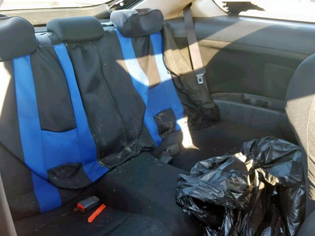 JTKDE167150039726 - 2005 TOYOTA SCION TC შავი ფოტო 6