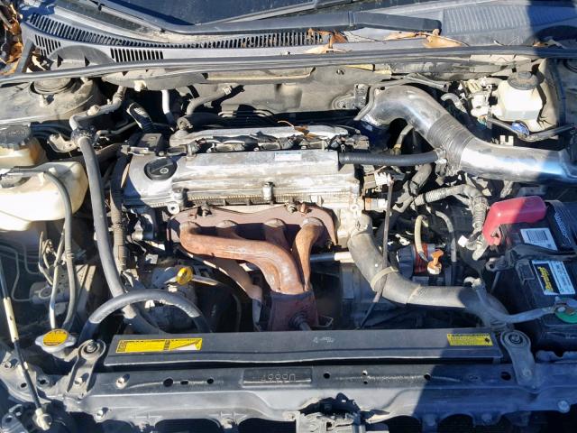 JTKDE167150039726 - 2005 TOYOTA SCION TC შავი ფოტო 7