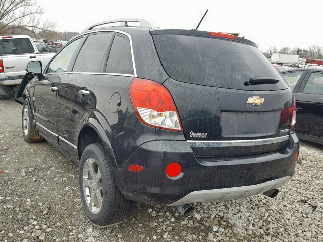 3GNAL3E56CS654684 - 2012 CHEVROLET CAPTIVA SP BLACK photo 3