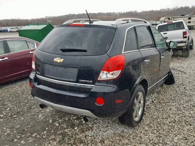 3GNAL3E56CS654684 - 2012 CHEVROLET CAPTIVA SP BLACK photo 4