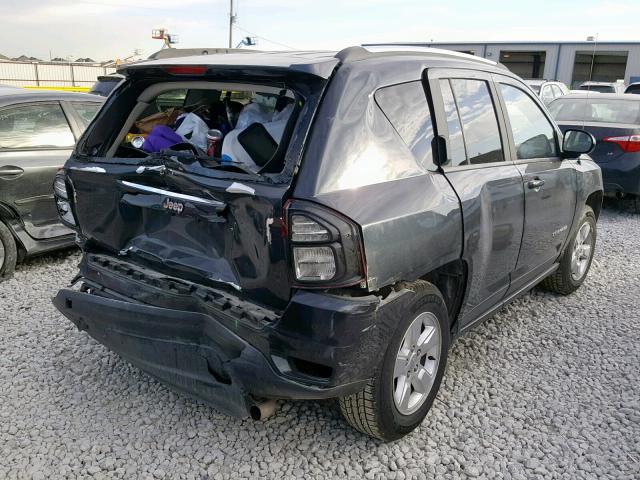 1C4NJCBA0ED727472 - 2014 JEEP COMPASS SP GRAY photo 4