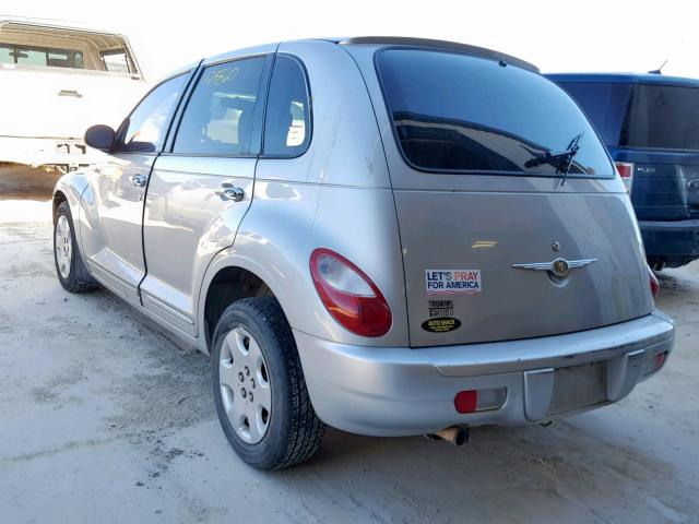 3A4FY58B26T225189 - 2006 CHRYSLER PT CRUISER SILVER photo 3