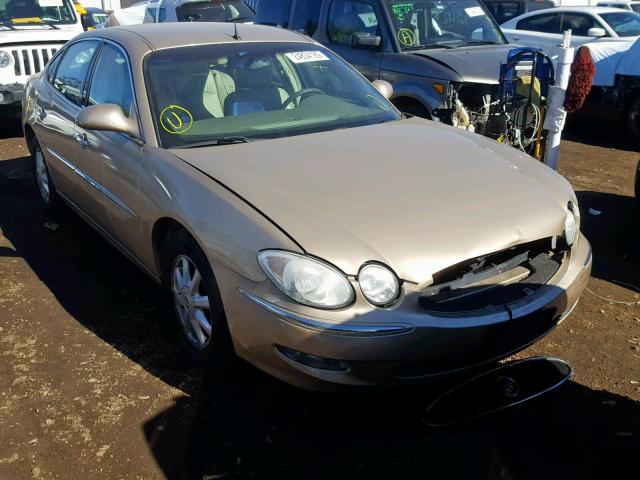 2G4WD562551215935 - 2005 BUICK LACROSSE C GOLD photo 1