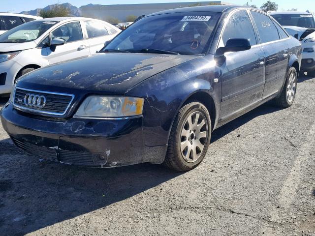 WAUEH64B61N122120 - 2001 AUDI A6 2.8 QUA BLUE photo 2