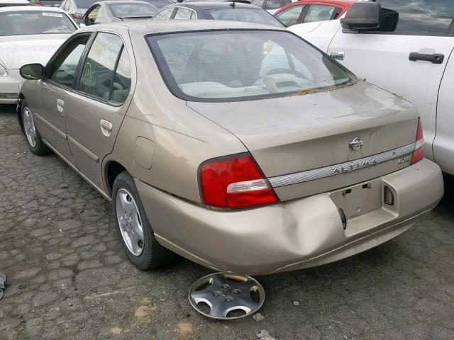 1N4DL01D0YC213671 - 2000 NISSAN ALTIMA XE TAN photo 3