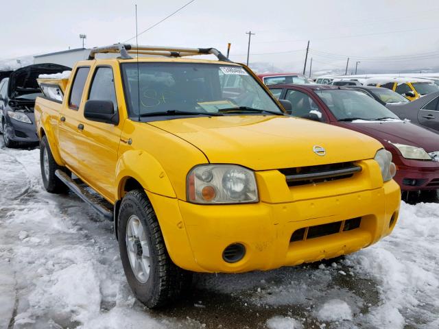 1N6MD29YX3C401517 - 2003 NISSAN FRONTIER C YELLOW photo 1