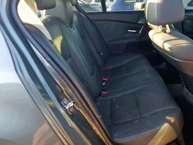 WBANF33506CS35760 - 2006 BMW 525 XI GRAY photo 6