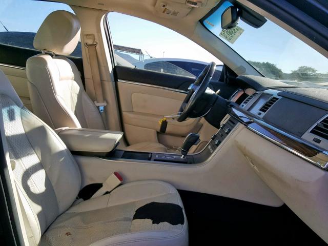 1LNHM93R09G607926 - 2009 LINCOLN MKS BLACK photo 5