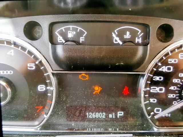 1LNHM93R09G607926 - 2009 LINCOLN MKS BLACK photo 8