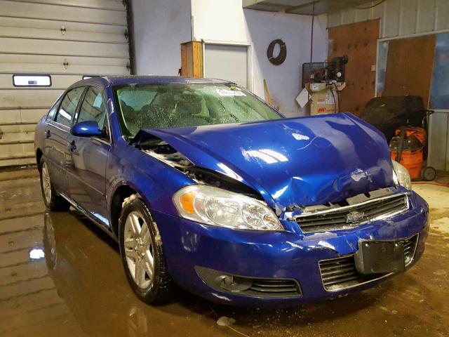 2G1WU581469122134 - 2006 CHEVROLET IMPALA LTZ BLUE photo 1