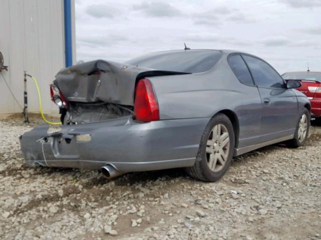 2G1WK151969263851 - 2006 CHEVROLET MONTE CARL ნაცრისფერი ფოტო 4