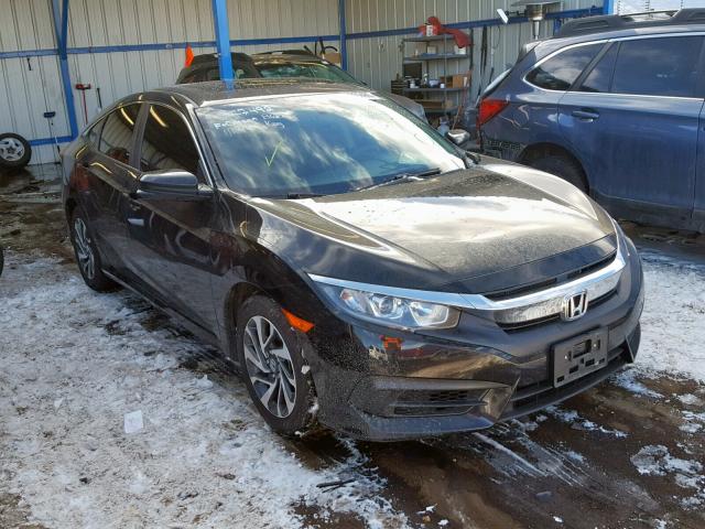 2HGFC2F72GH577492 - 2016 HONDA CIVIC EX BLACK photo 1