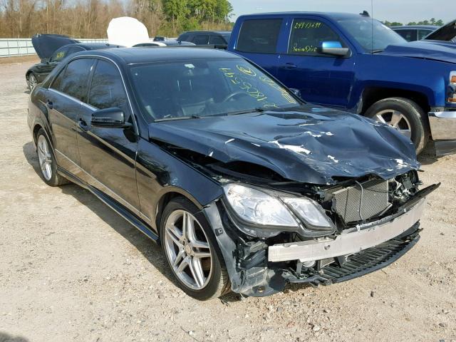 WDDHF8JB7DA694837 - 2013 MERCEDES-BENZ E 350 4MAT GRAY photo 1