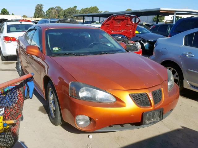 2G2WS522X41217117 - 2004 PONTIAC GRAND PRIX ORANGE photo 1