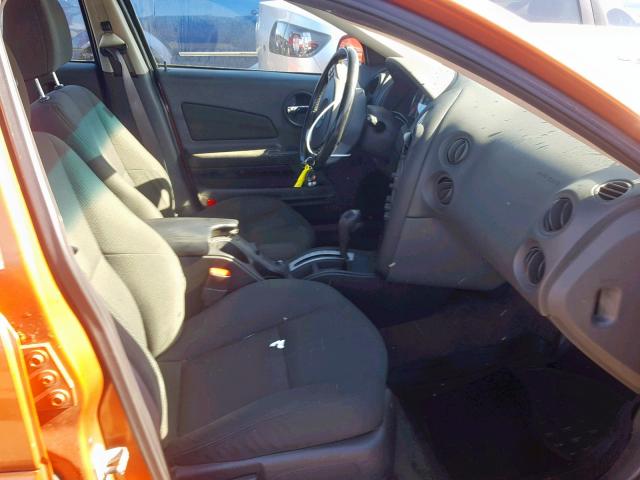 2G2WS522X41217117 - 2004 PONTIAC GRAND PRIX ORANGE photo 5