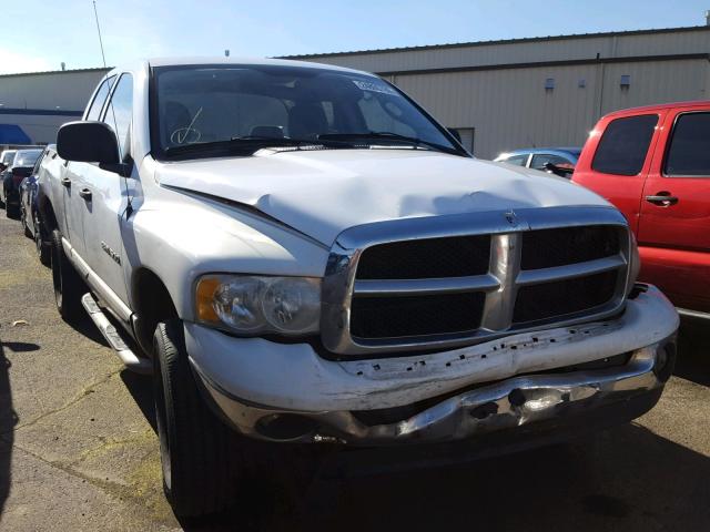 1D7HU18N94S786765 - 2004 DODGE RAM 1500 S WHITE photo 1