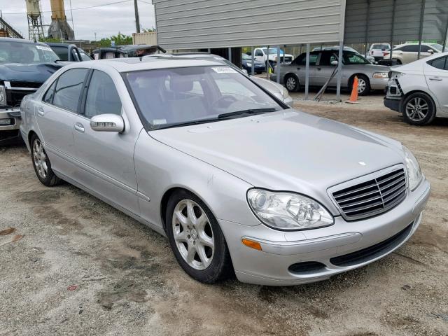 WDBNG84J83A351092 - 2003 MERCEDES-BENZ S 500 4MAT SILVER photo 1