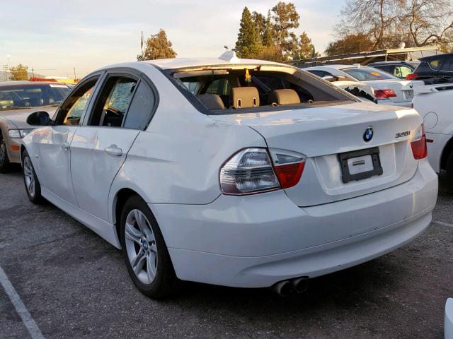 WBAVC53568FZ83922 - 2008 BMW 328 I SULE WHITE photo 3