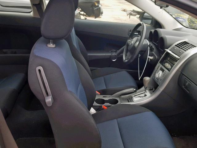 JTKDE177970156732 - 2007 TOYOTA SCION TC GRAY photo 5