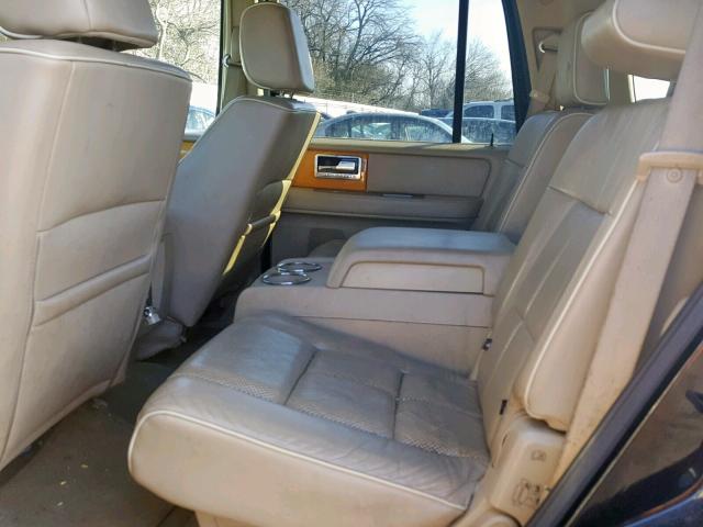 5LMFU27578LJ00952 - 2008 LINCOLN NAVIGATOR BLACK photo 6