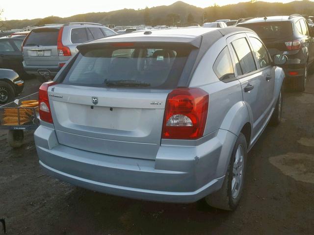 1B3HB48B48D757337 - 2008 DODGE CALIBER SX SILVER photo 4