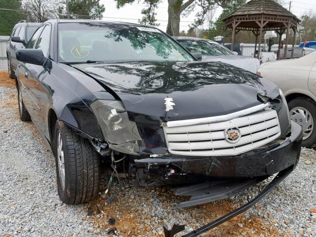 1G6DM57T770102881 - 2007 CADILLAC CTS BLACK photo 1