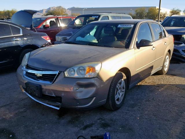 1G1ZS57F67F277910 - 2007 CHEVROLET MALIBU LS Qəhvəyi foto 2