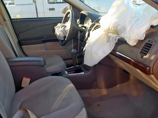 1G1ZS57F67F277910 - 2007 CHEVROLET MALIBU LS Qəhvəyi foto 5