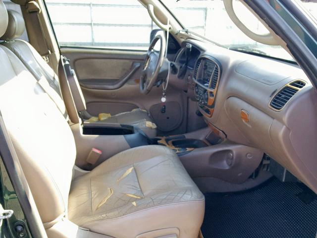 5TDZT34A11S014619 - 2001 TOYOTA SEQUOIA SR TWO TONE photo 5