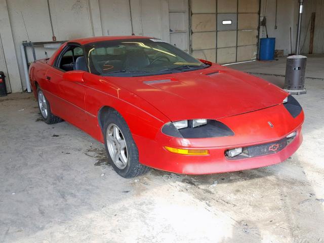 2G1FP22K1T2108316 - 1996 CHEVROLET CAMARO BAS RED photo 1